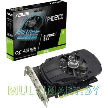 Видеокарта ASUS Phoenix GeForce GTX 1650 Evo OC Edition 4GB GDDR6 (PH-GTX1650-O4GD6-P-EVO) картинка 6